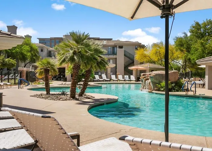 Apartment 2br Cozysuites At Kierland Commons With Pool #05 *